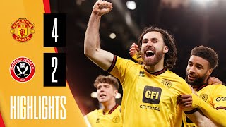 Manchester United 42 Sheffield United  Premier League highlights [upl. by Ayisan689]