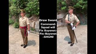 Sword Drill Lesson 1  Draw Swords [upl. by Morse]