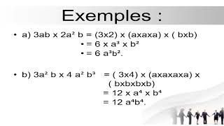 ALGEBRE 9E AF MULTIPLICATION DES POLYNOMES 2E TRIMESTRE [upl. by Anileda]