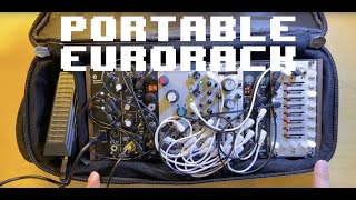 Completely portable 60HP Eurorack modular synth made possible by Polyend Anywhere [upl. by Idac606]