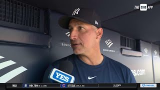 Andy Pettitte on starting rotation OldTimers Day [upl. by Mickey232]