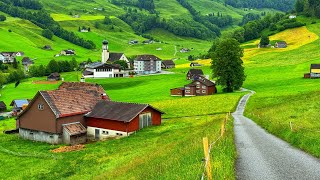 Switzerland  Relaxing walk in the most beautiful places in Appenzellerland  Swiss countryside [upl. by Ranger]