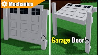 Simple Garage Door Mechanic Tutorial  Build A Boat For Treasure ROBLOX [upl. by Ylremik365]