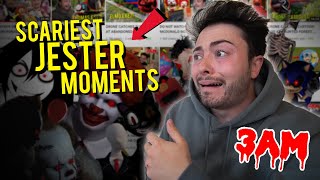 SCARY MOMENTS CAUGHT ON CAMERA AT 3 AM JESTER 5M SUBSCRIBERS CELEBRATION [upl. by Broderic]