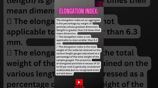 Elongation index l elongation soil soilmechanics [upl. by Ettenaj981]