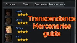 Transcendence Mercenary guide  Cabal Online [upl. by Kciredohr]