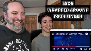 5SOS  WRAPPED AROUND YOUR FINGER  LIVE Reaction [upl. by Airat]