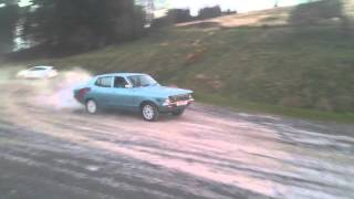 Drifting a Datsun 120Y [upl. by Masha]