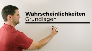 Wahrscheinlichkeiten Grundlagen  Mathe by Daniel Jung [upl. by Lyrradal]