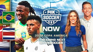 Brazil vs Costa Rica Pregame Show  FOX Soccer NOW [upl. by Cence]