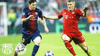 FC Barcelona vs FC Bayern  All Knockout Matches in the Champions League [upl. by Archibald]