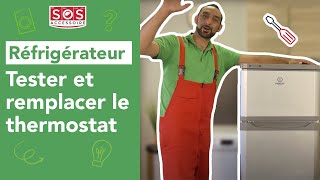 Comment tester et remplacer le thermostat dun réfrigérateur [upl. by Arrik]