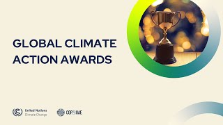 COP28 Global Climate Action Awards [upl. by Rediah]