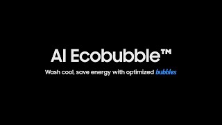 Samsung Core Technology Washer AI Ecobubble™ l Samsung [upl. by Ilyse]