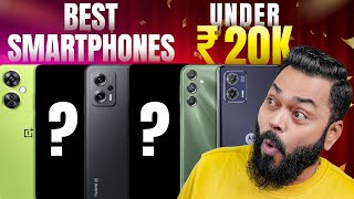 Top 5 Best 5G Smartphones Under ₹20000 Budget ⚡ August 2023 [upl. by Yttiy]