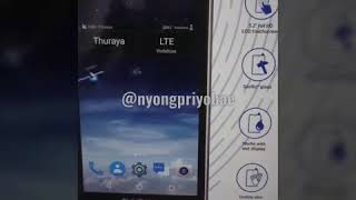 Unboxing Thuraya X5 Touch  Smartphone Satelit GSM Outdoor Part 1 [upl. by Ayatnwahs]