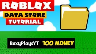 Roblox Studio Tutorial  DATA STORE [upl. by Bela]