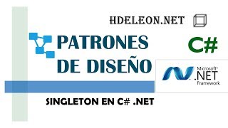 Singleton en C Net  Patrones de diseño  design patterns  1 [upl. by Anila]