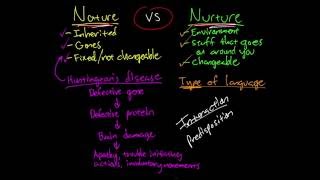 Nature vs Nurture  Part 2 [upl. by Rosenstein]