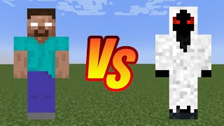 Herobrine Vs Entity 303 Minecraft [upl. by Arlie]