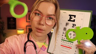 ASMR Most Detailed Eye Exam RP  Personal Attention [upl. by Boylston457]