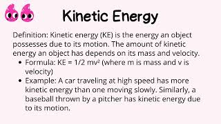 What is Kinetic Energy Urdu  Hindi [upl. by Osugi]