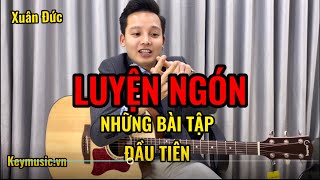 HƯỚNG DẪN TỰ HỌC ĐÀN GUITAR  BÀI 1 Luyện ngón những bài tập đầu tiên [upl. by Danete]