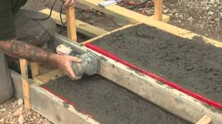 Concrete Step Form Liners Pouring Concrete Steps [upl. by Tyrone]