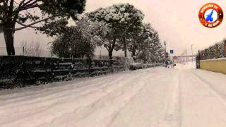 Nevicata straordinaria sul Lago di Garda [upl. by Azral380]