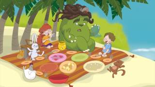 Cuentos en inglés para niños con Greenman and The Magic Forest Nivel B Unidad 6 – Rain Water [upl. by Merna]