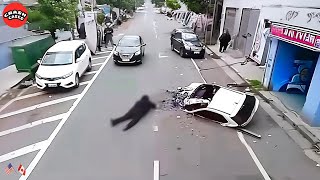 199 SHOCKING Car Crashes Moments Compilation 2024 Idiots in Cars Caught On Camera 2 [upl. by Aham]