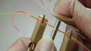 How to tie a blood knot using a blood knot tool [upl. by Gunter163]