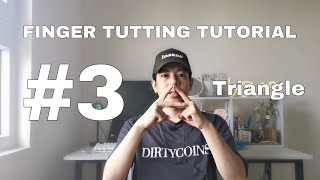 FINGER TUTTING TUTORIAL  FINGER DANCE  LESSON 3 TRIANGLE   part 2   MK TUTTING [upl. by Adnala786]