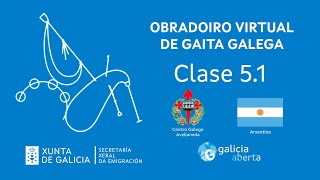 Obradoiro Virtual de Gaita Galega  Clase 51 [upl. by Anivel]