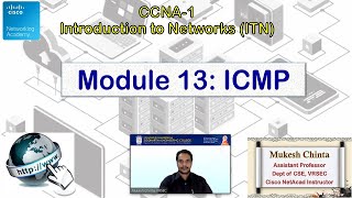 CCNAv7 ITN Module13 ICMP [upl. by Sucitivel]