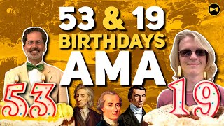 53 amp 19 Birthdays AMA [upl. by Feenah]