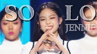 HOT JENNIE  SOLO  제니  SOLO Show Music core 20181215 [upl. by Shifra]