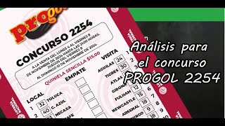 Progol 2254  Análisis completo [upl. by Jenesia]