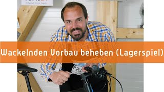 Wackelnden Vorbau beheben Lagerspiel [upl. by Hodge]