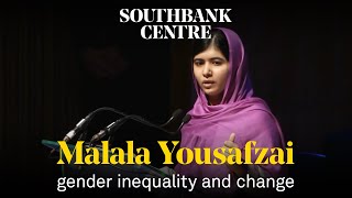 Malala Yousafzai on gender inequality and change [upl. by Vala]