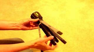 Stanley tripod flashlight install batteries [upl. by Erelia]