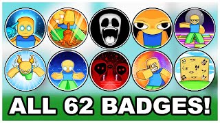 Slap Battles  How to get ALL 62 BADGES Psycho Glove UPDATE ROBLOX [upl. by La Verne]