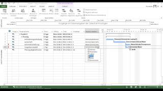 Tutorial MS Project 2013  Einführung  erste Schritte [upl. by Nelyk]