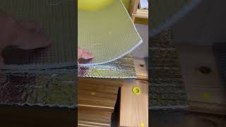 Comparing insulation under beehive lid Part 1 [upl. by Arad195]