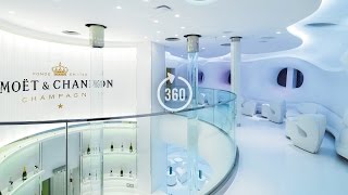 360° Video Bars auf AIDAprima [upl. by Adnawyek]