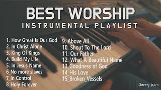 10시간 Best Christian Songs 2023 Worship Instrumental Music Playlist  잔잔한 피아노 찬양 연주 모음  기도음악 [upl. by Zurc580]