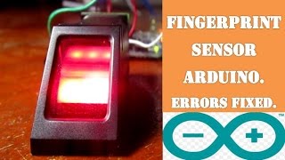 How to interface Fingerprint Sensor with Arduino 100 Working All Errors Fixed  Tutorial  4 [upl. by Ennovad962]