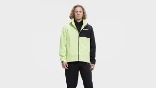 ADIDAS Terrex Multi RAIN RDY Primegreen Two Layer Rain Jacket Men  HA2304  Sustainable Materials [upl. by Nasia209]