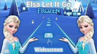 Tiles Hop  Elsa Let It Go  Frozen quotWidescreenquot  BeastSentry [upl. by Gibb]