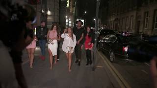 Drunk Chloe Ferry Filming Geordie Shore Series 15 In Newcastle [upl. by Ahseiyk]